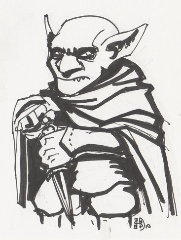 Zebek, the Shadow Goblin